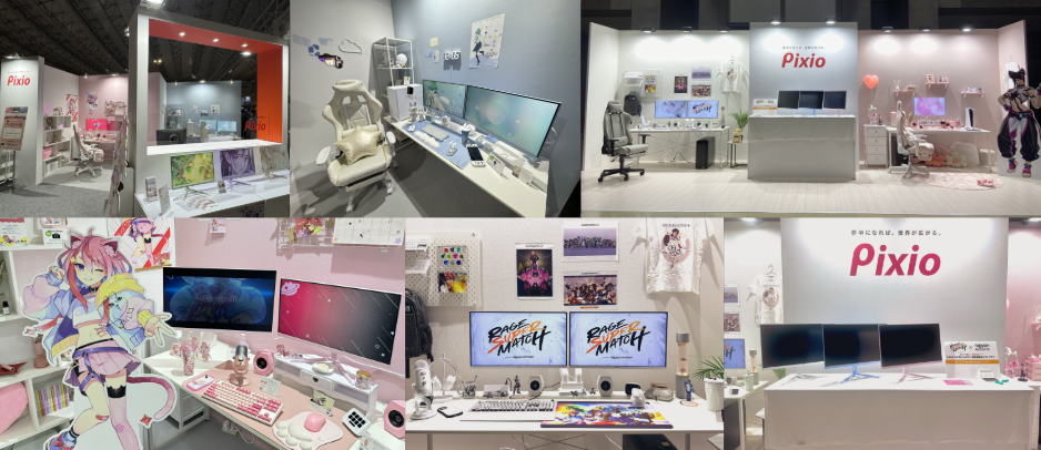 TokyoGameShowブース施工支援の事例画像